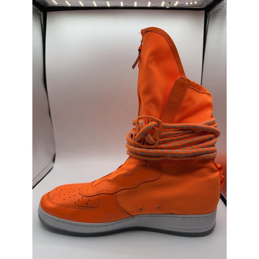 Nike Sf Air Force 1 High Total Orange 2017 - AA1128-800 Size 12 - NO BOX - Read - Picture 11 of 16